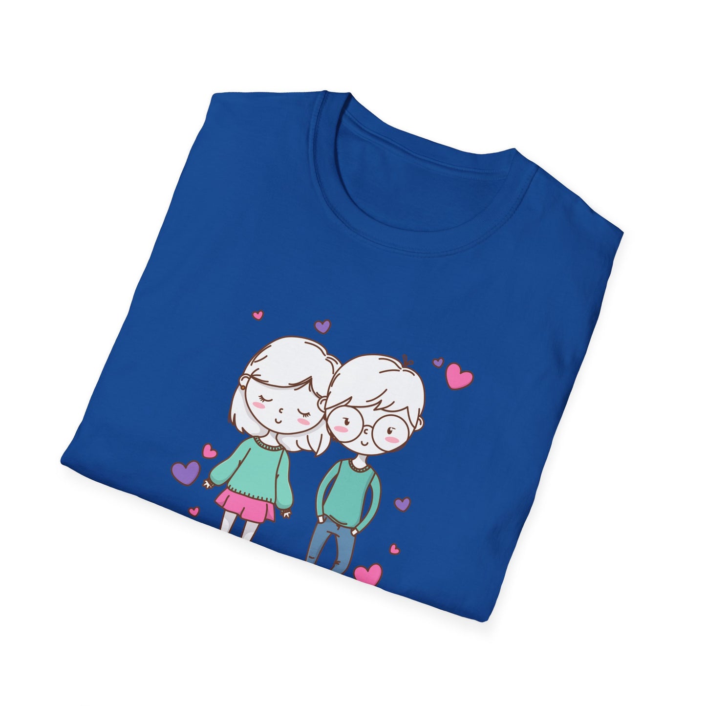 Cute Couple, Love You - Unisex Softstyle T-Shirt - 11528