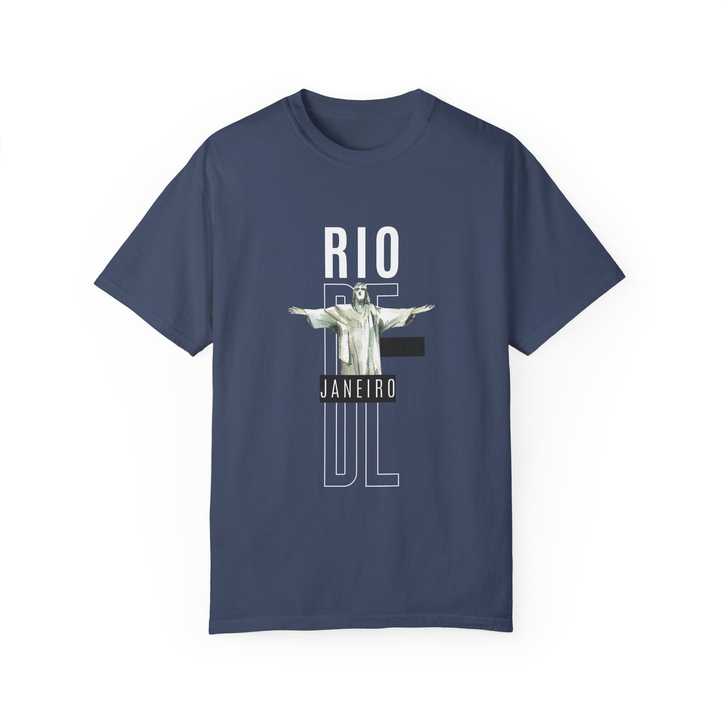 Rio de Janeiro Unisex Garment-Dyed T-Shirt - 12049