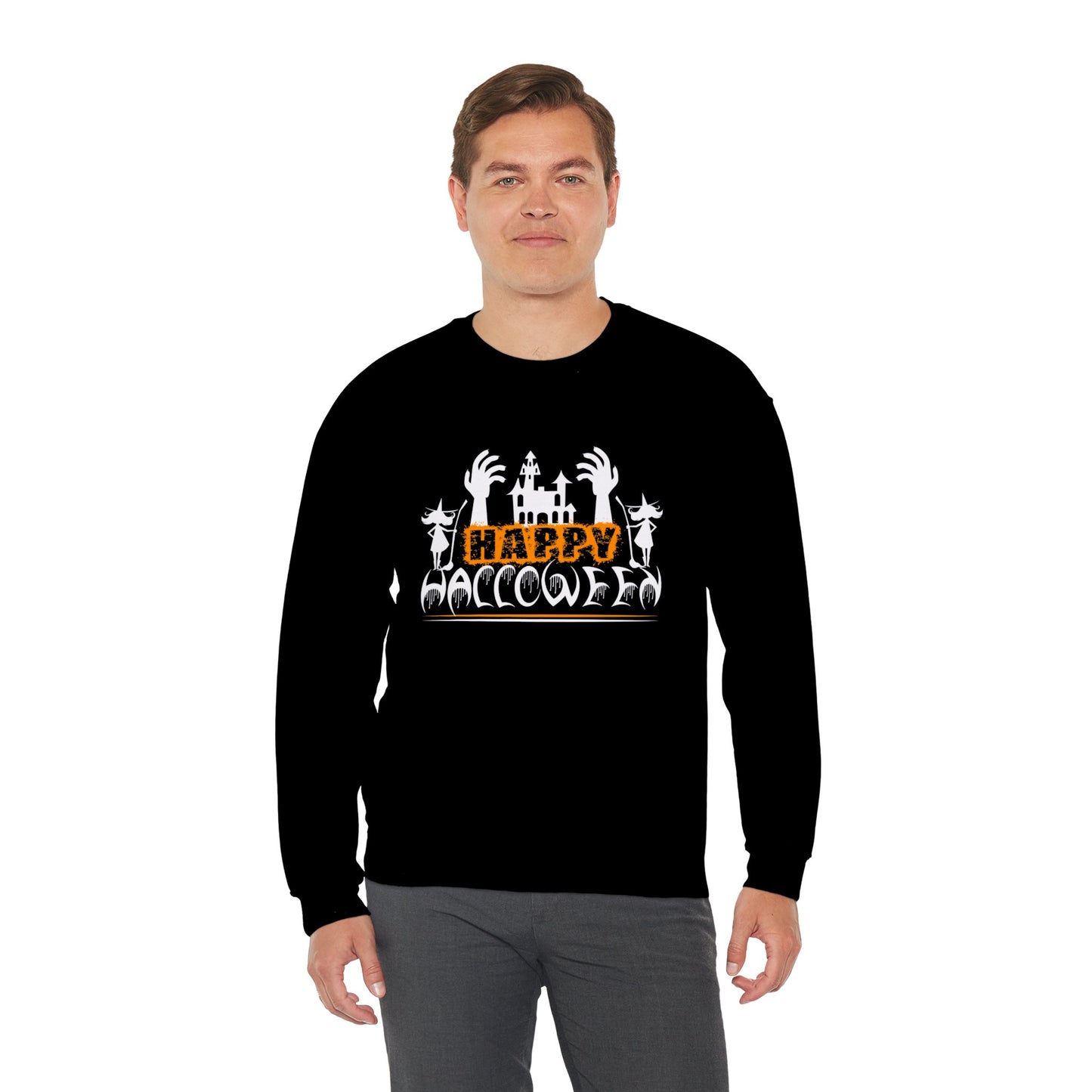 Happy Halloween - Unisex Heavy Blend™ Crewneck Sweatshirt