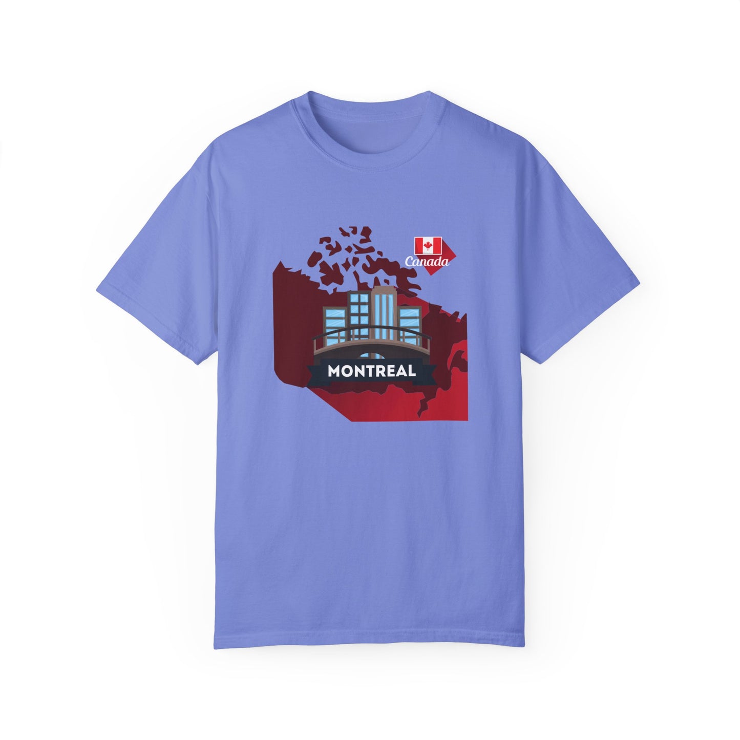 Montreal Graphic Unisex T-Shirt - Perfect for Travelers & Locals - 12201