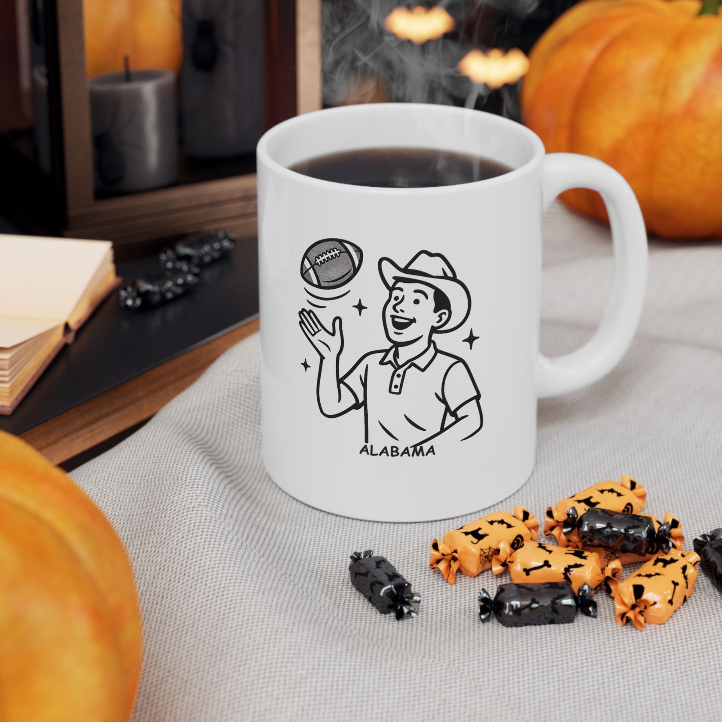 "Alabama: We put the ‘fun’ in ‘fundamentals’." Ceramic Mug - 11oz & 15oz - 12783