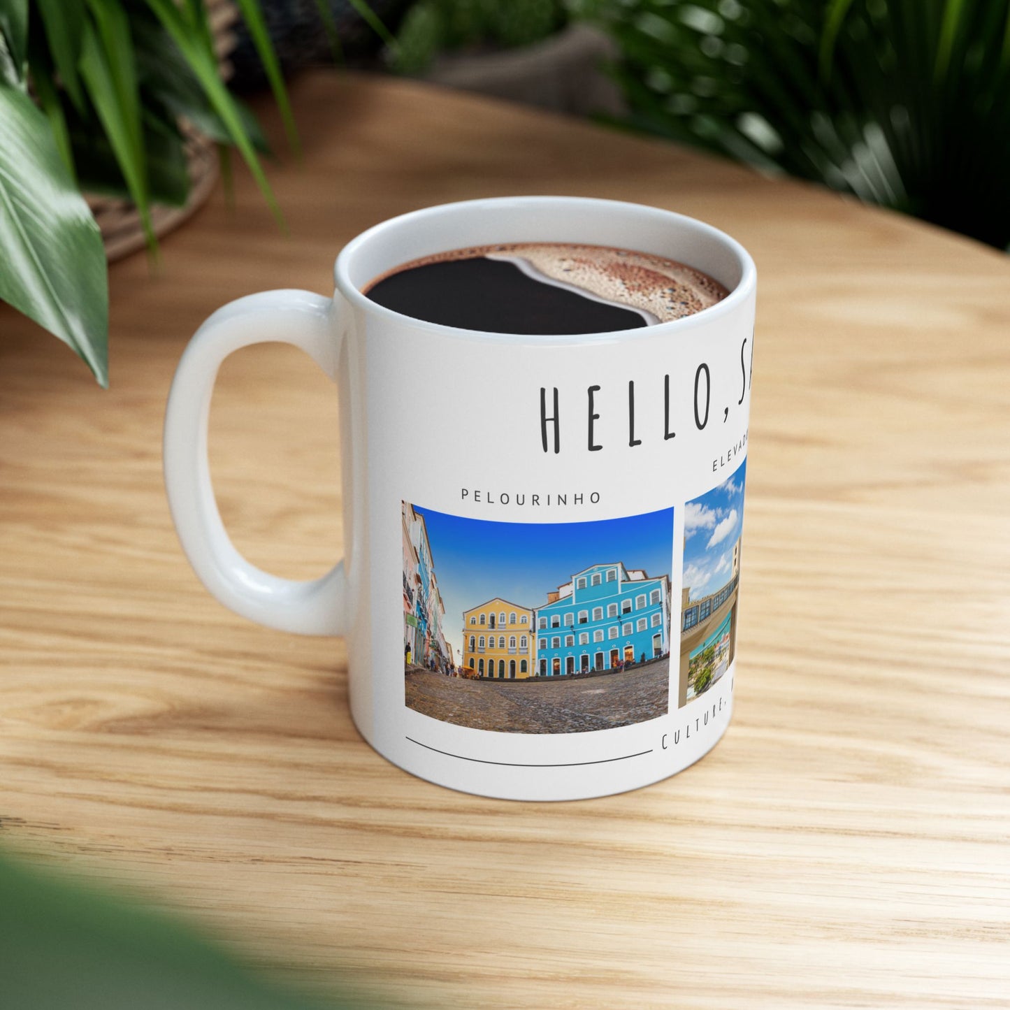 Hello Salvador Ceramic Mug – 11oz & 15oz – Celebrate Culture, Music, & History - 12238