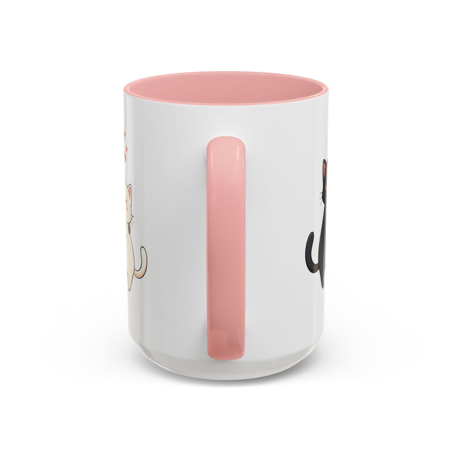 Cute Cats Personalized Mug — Custom Names & Established Date | Couple Valentine Gift (11oz / 15oz) - 14752
