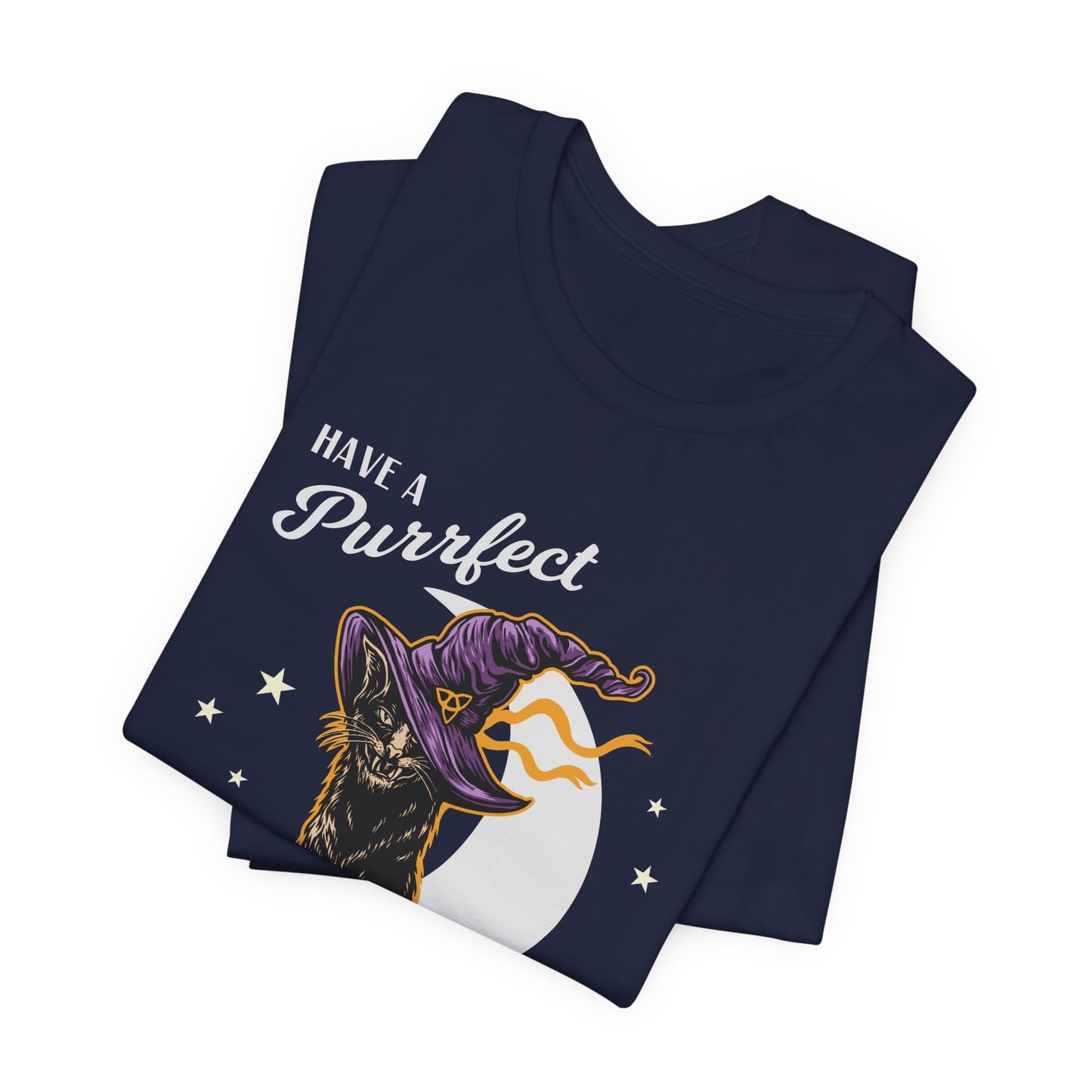 Have A Purfect Halloween - Unisex Jersey Short Sleeve Tee - 12921