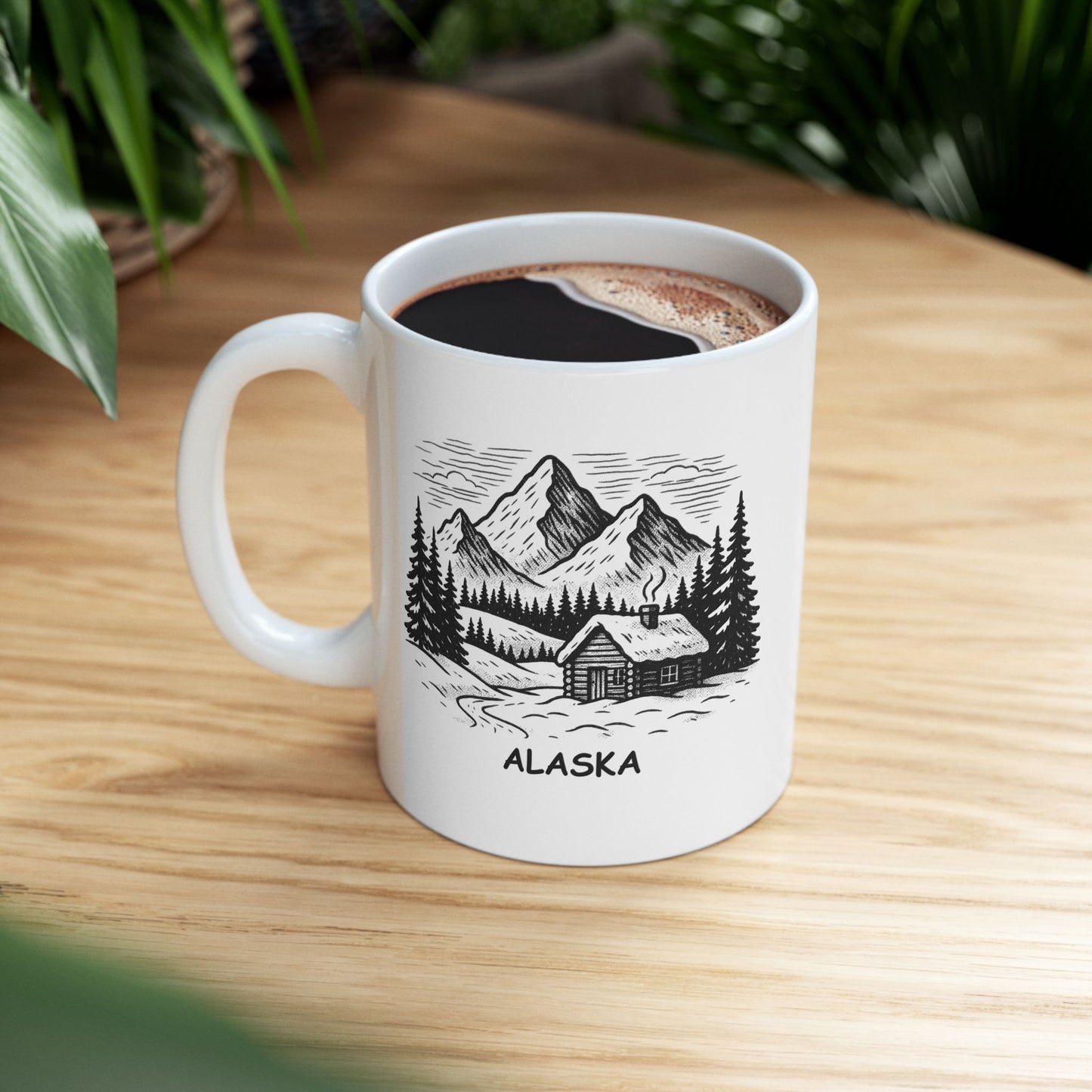 "Alaska: Where every other state is jealous of our snow." Ceramic Mug - 13051