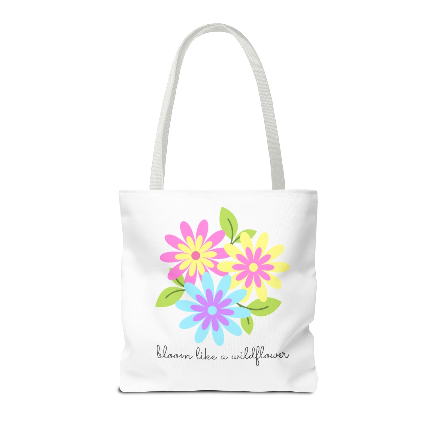 Bright Flower Tote Bag