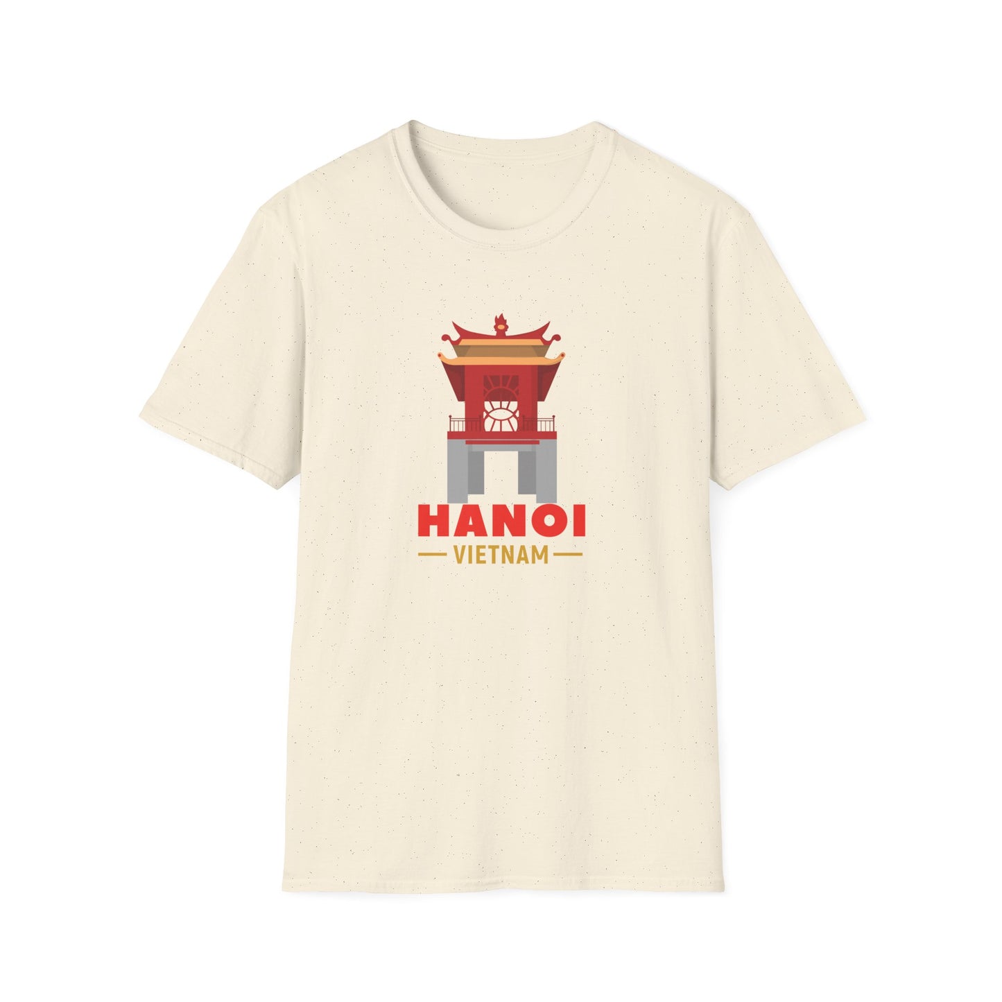 Hanoi Vietnam Graphic Unisex T-Shirt - Travel Souvenir Tee - 12264