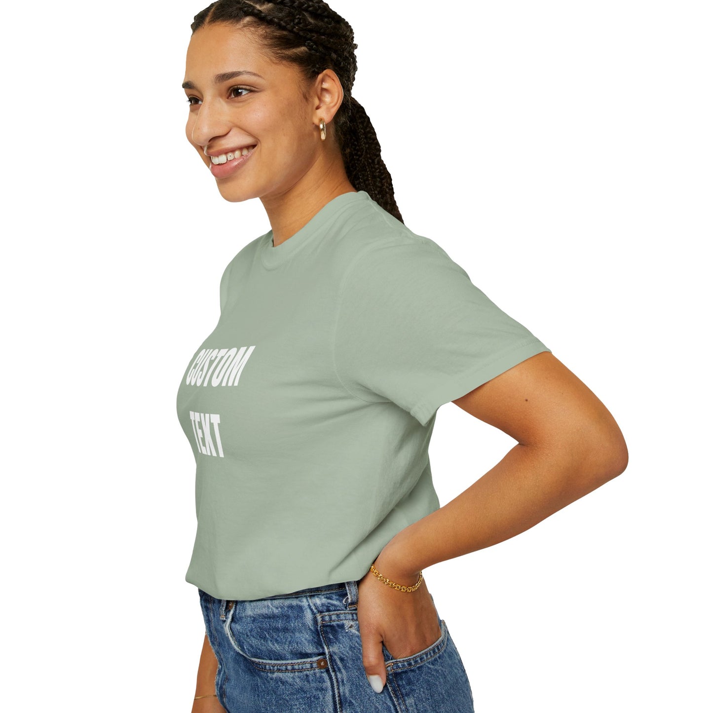 Custom Novelty T-Shirt – Unisex Garment-Dyed Cotton Tee - 14681