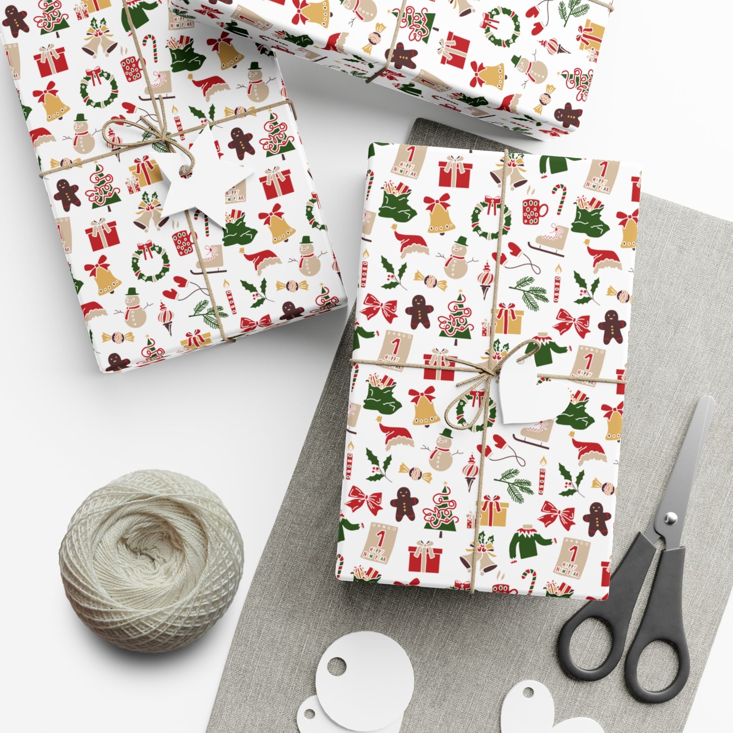 Merry Christmas - Gift Wrap Papers