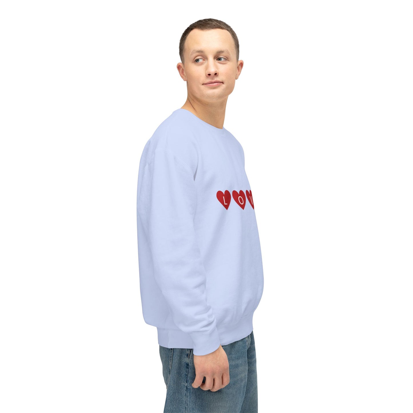 Love - Unisex Lightweight Crewneck Sweatshirt - 10953