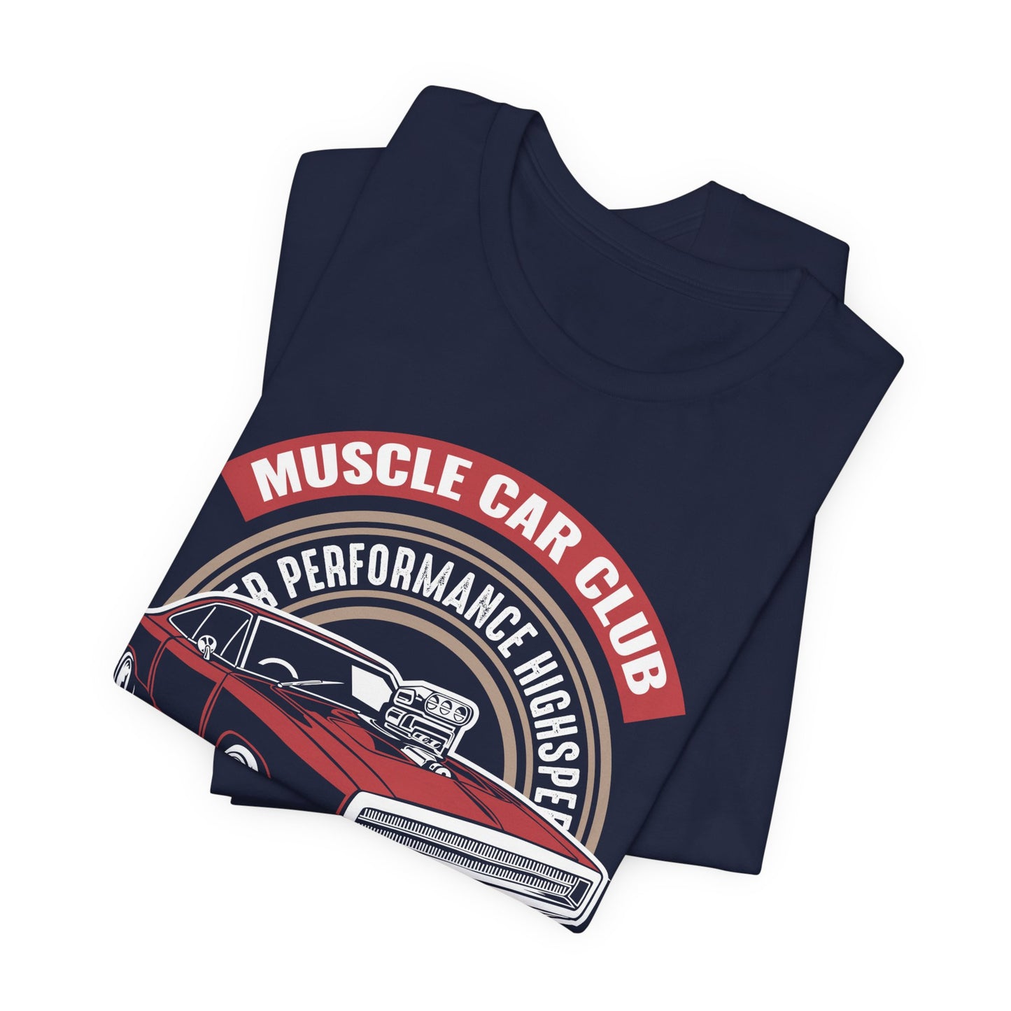 Muscle Car Club, Fully Custom Engine - Unisex Jersey Short Sleeve Tee - 12956