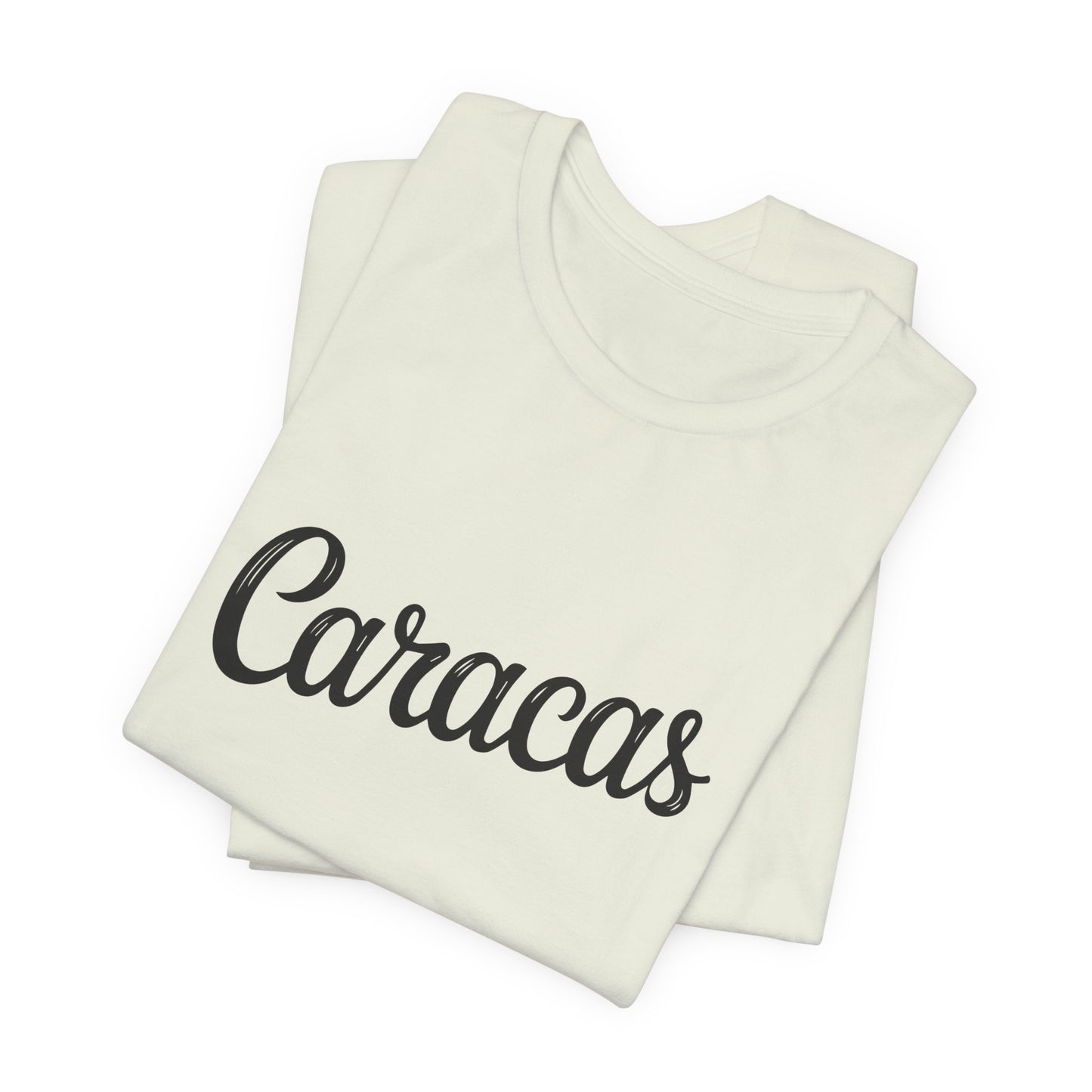Caracas Unisex Jersey Short Sleeve Tee - Casual Graphic T-Shirt for Everyday Wear - 12270