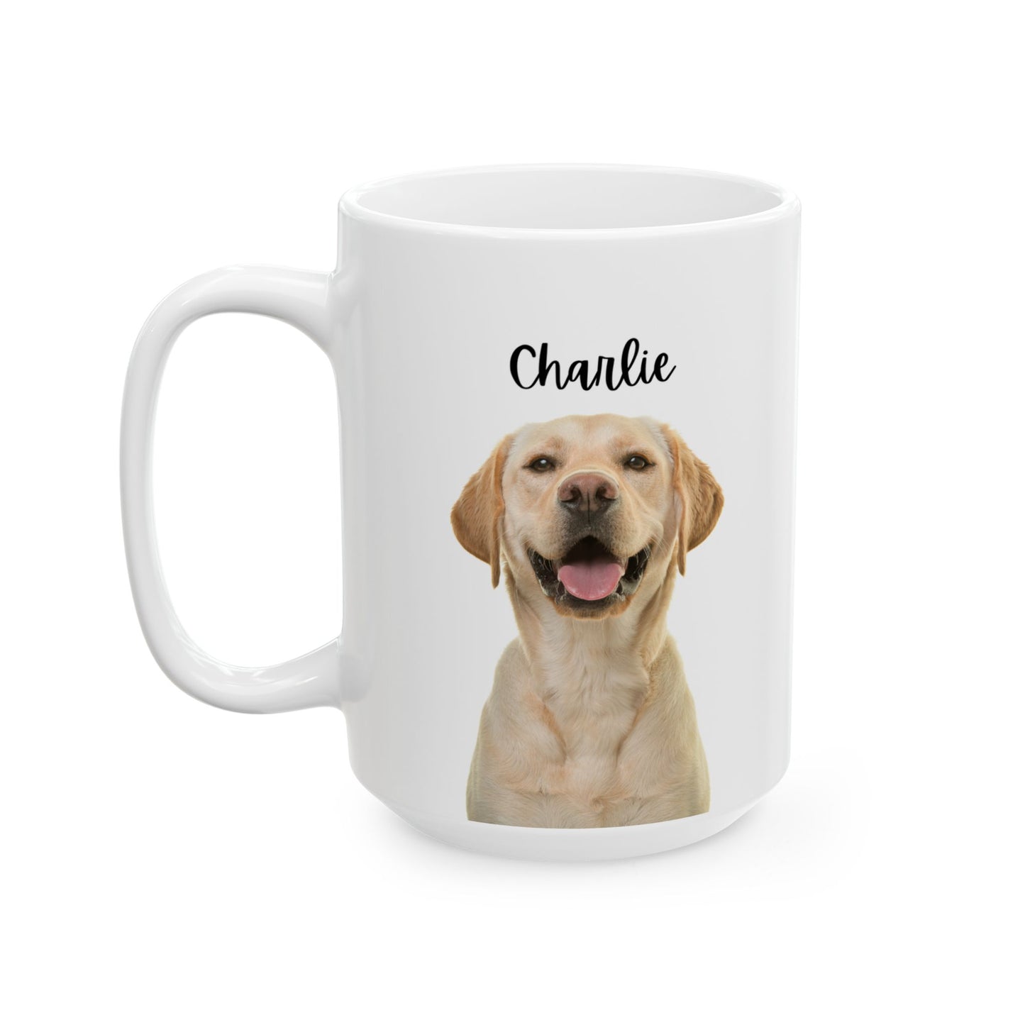 Dog Lover's Ceramic Mug, Dog-Themed Coffee Mug, Present for Pet Owners, Cute Dog Gift, Animal Lover's Kitchenware - 14157