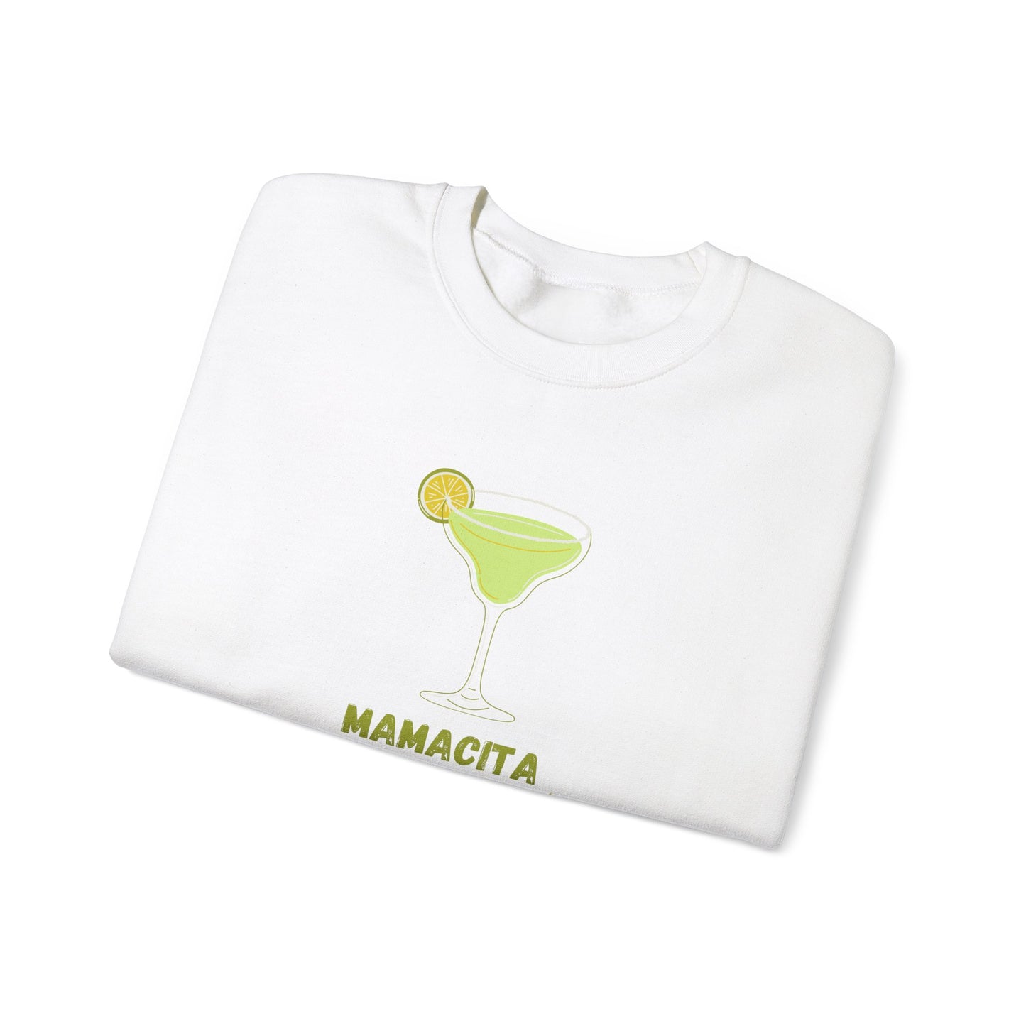 Mamacita Needs a Margarita Sweatshirt | Unisex Heavy Blend™ Crewneck - 11891