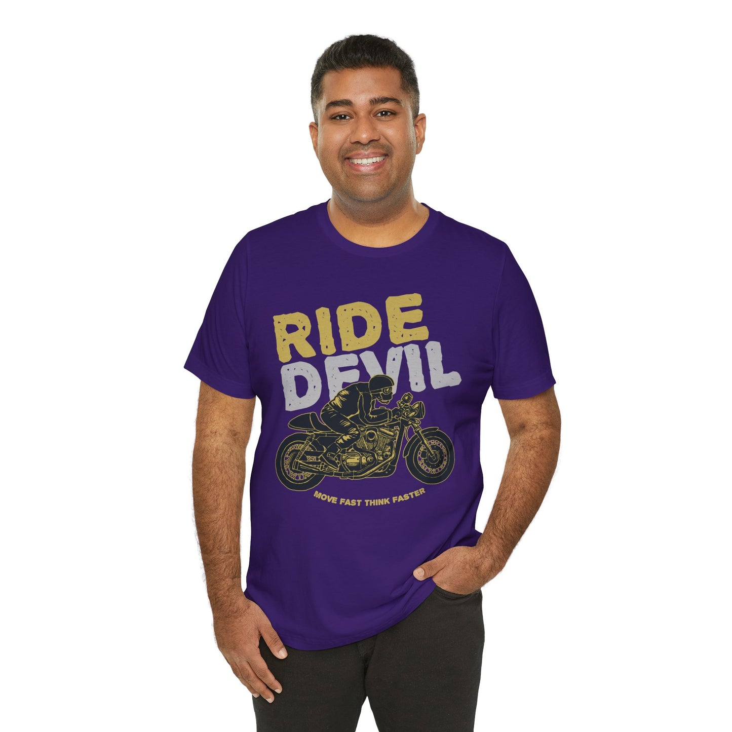 Ride Devil - Unisex Jersey Short Sleeve Tee - 13642