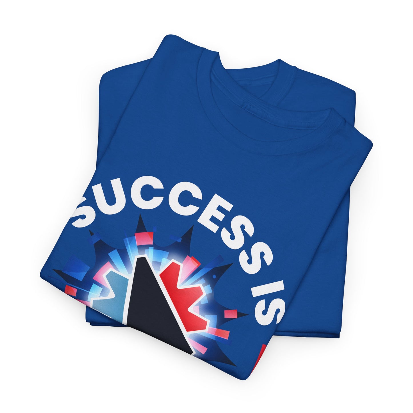 Success Is Inevitable T-Shirt – Motivational Graphic Tee with Cursor Design - 14884