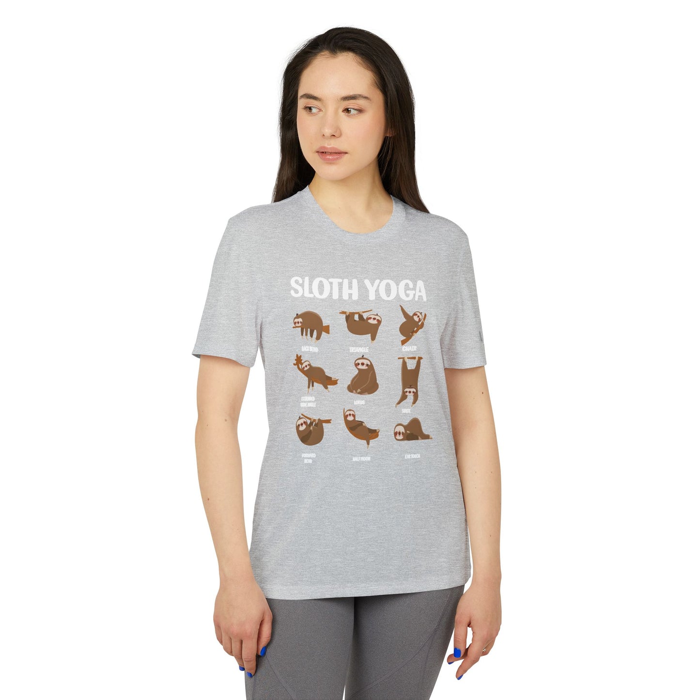 Sloth Yoga - Adidas Unisex Sport T-shirt