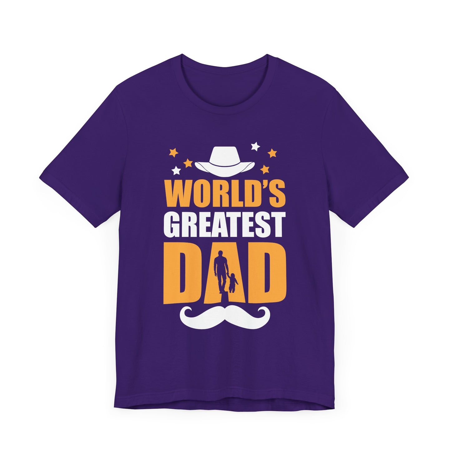 World's Greatest Dad - Unisex Jersey Short Sleeve Tee - 13740