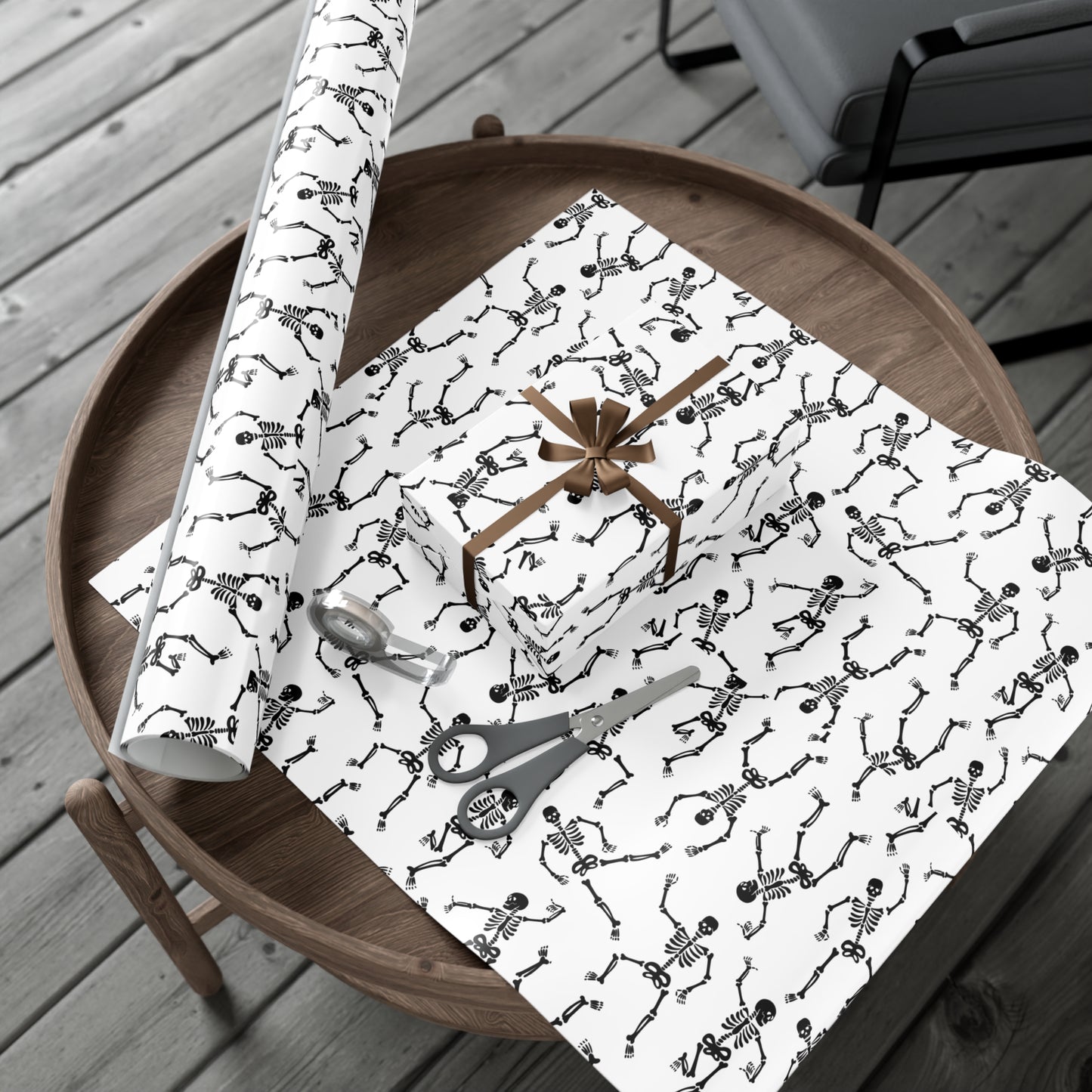 Halloween Skeleton  - Gift Wrap Papers