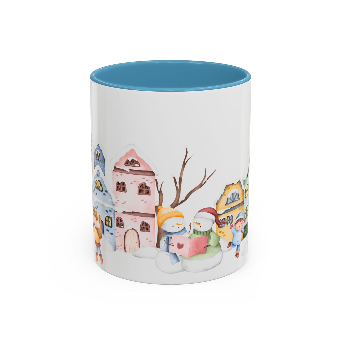 Winter Day, Outdoor - Accent Coffee Mug (11, 15oz) - 10455