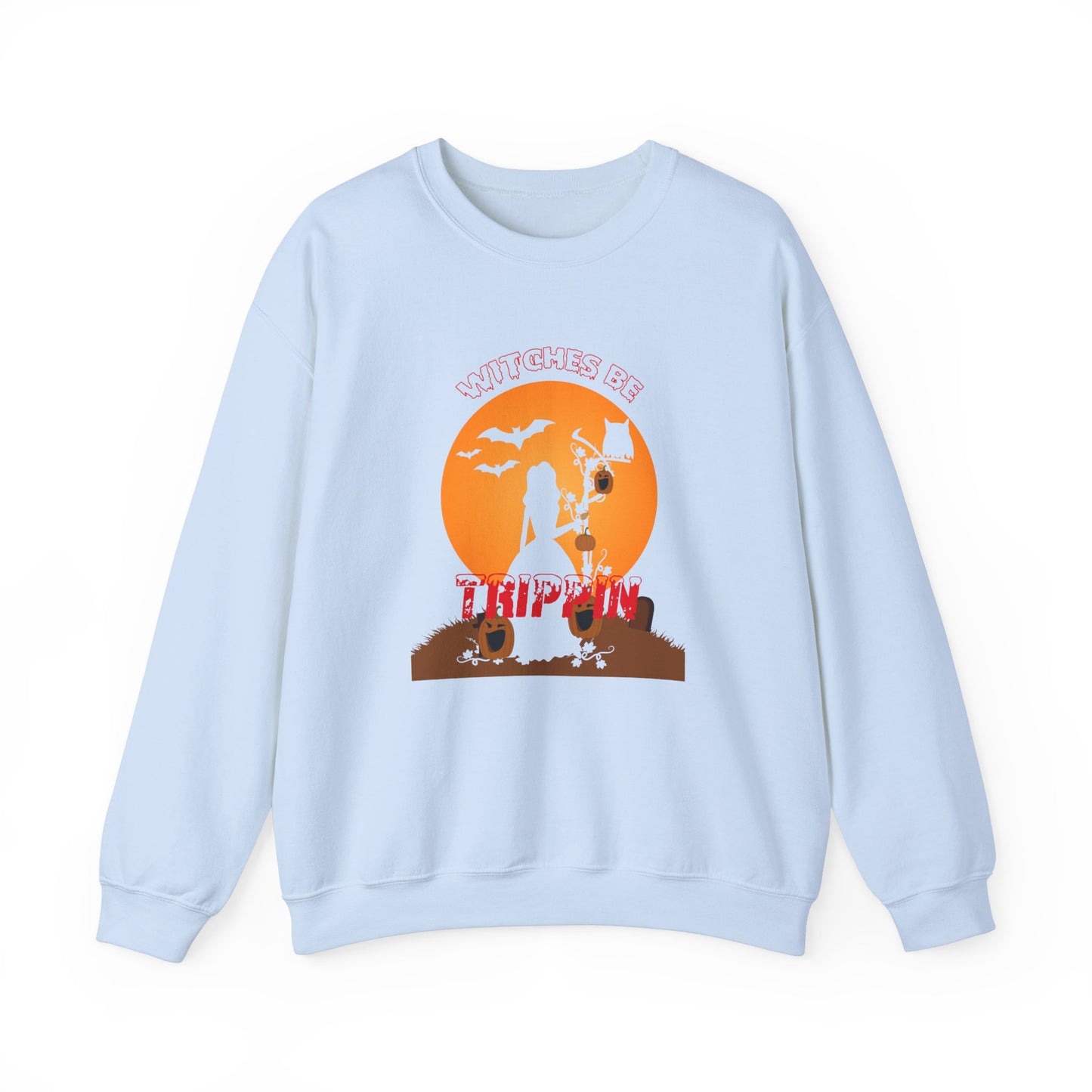 Witches Be Trippin - Unisex Heavy Blend™ Crewneck Sweatshirt