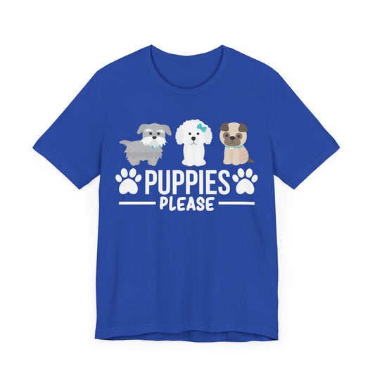 Puppies - Unisex Jersey Short Sleeve Tee