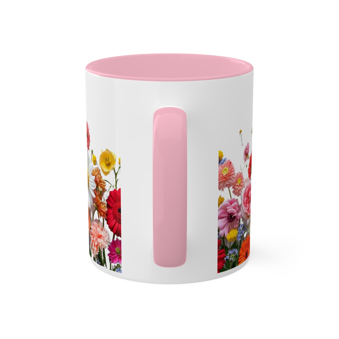 Bright Flowers - Colorful Mugs, 11oz