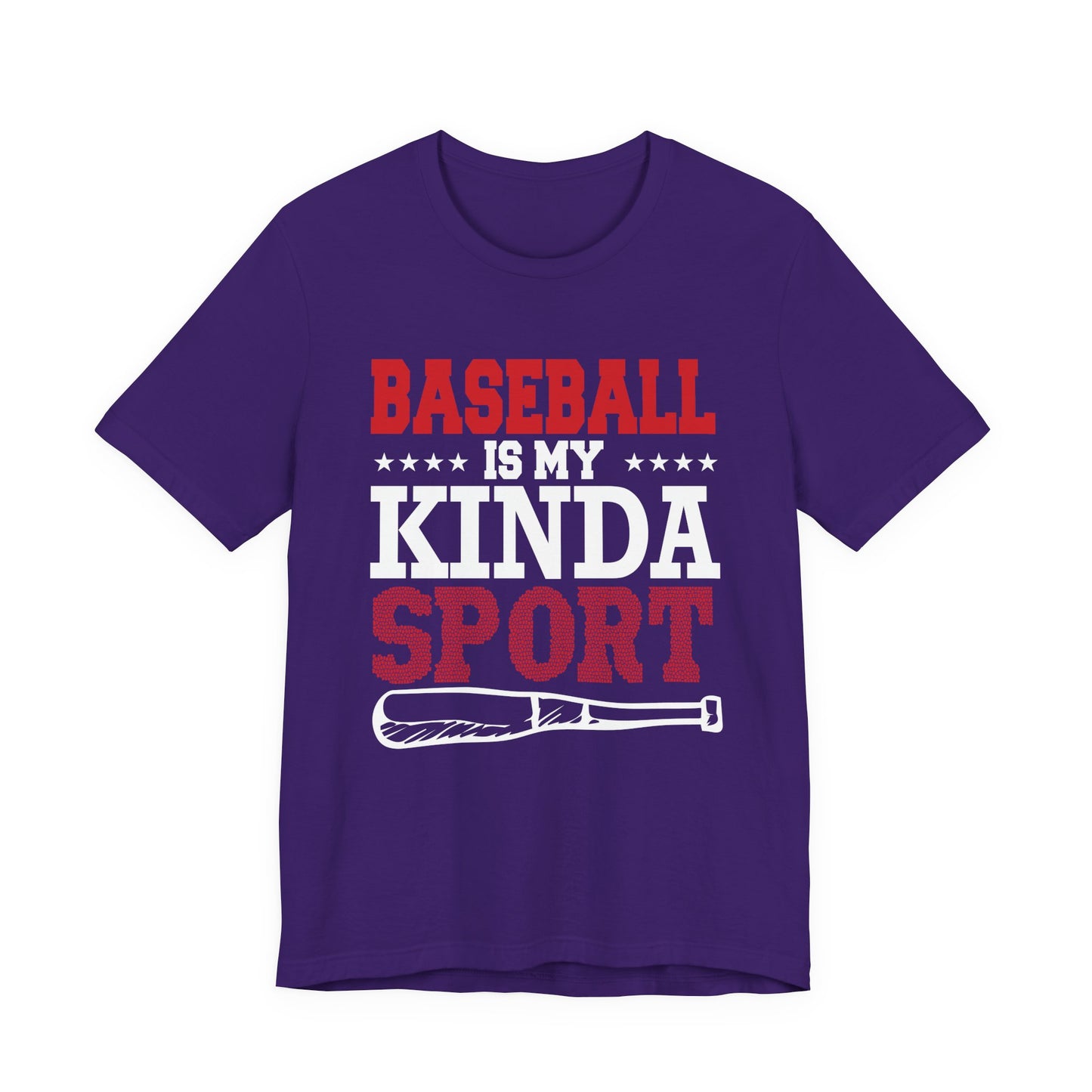 Baseball Is My Kinda Sport - Unisex Jersey Short Sleeve Tee - 13910