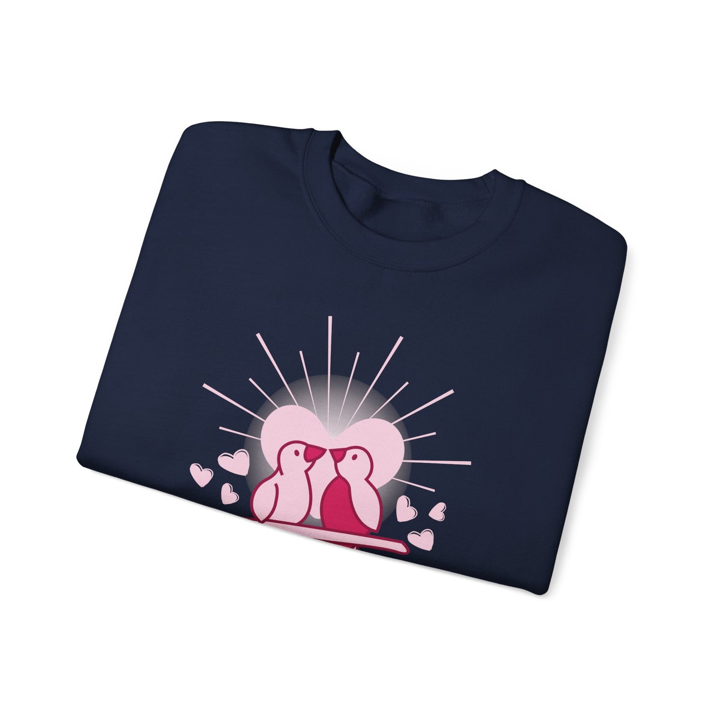 Birds In Love - Unisex Heavy Blend™ Crewneck Sweatshirt - 11555