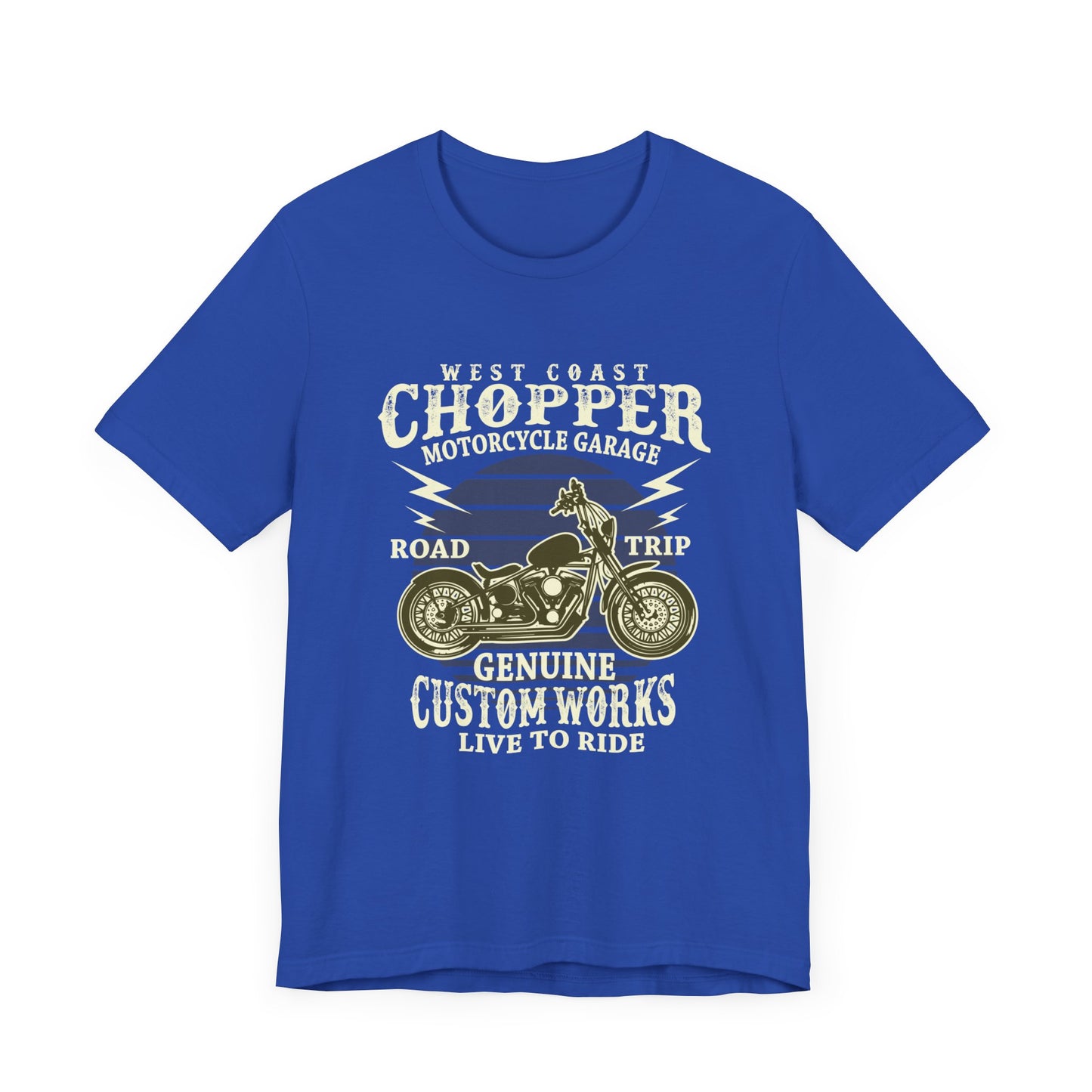 West Coast Chopper, Road Trip - Unisex Jersey Short Sleeve Tee