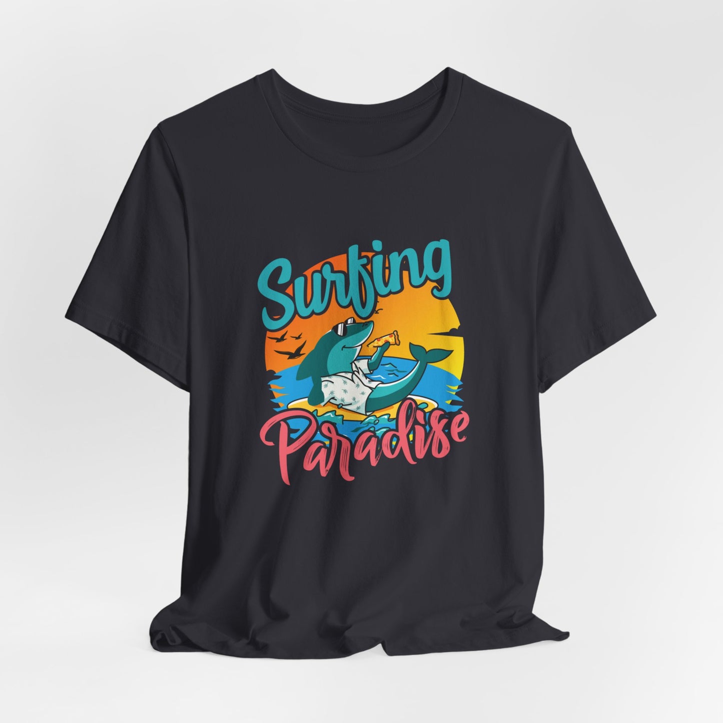 Surfing Paradise - Unisex Jersey Short Sleeve Tee