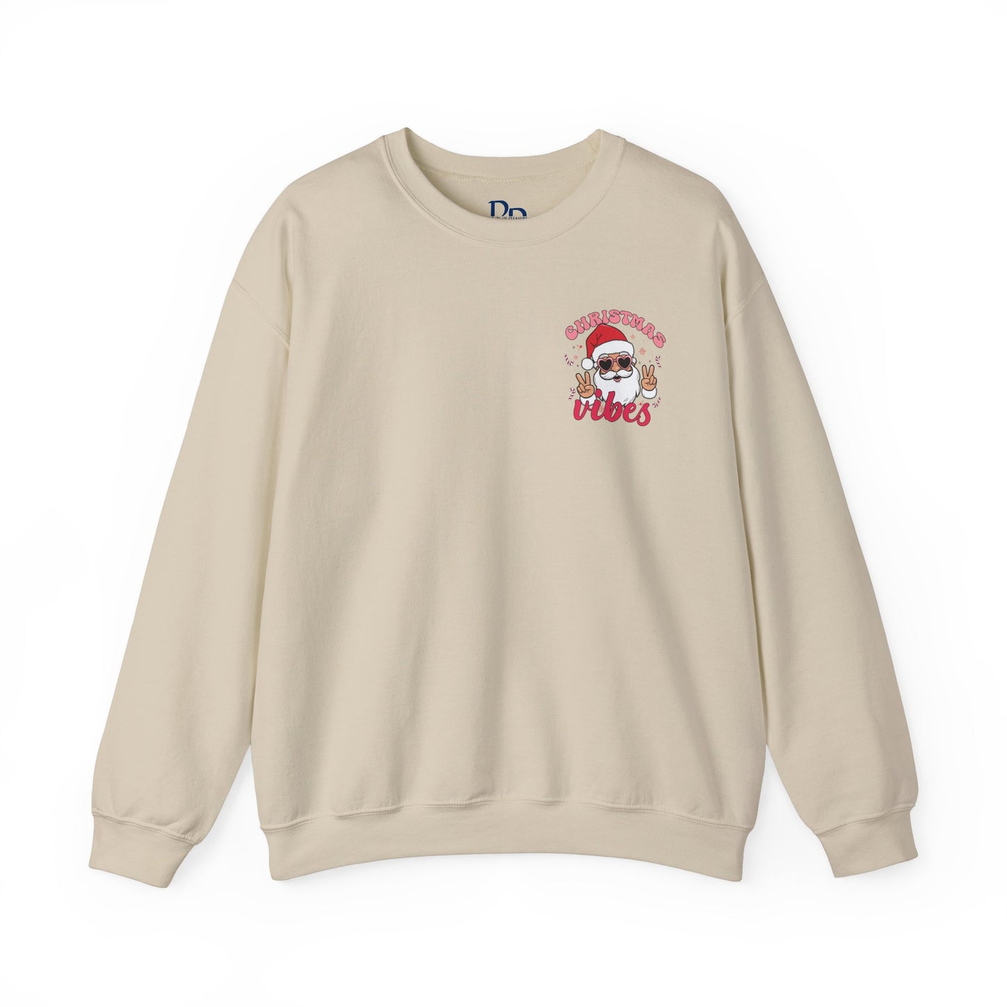 Santa, Christmas Vibes - Unisex Heavy Blend™ Crewneck Sweatshirt - 10171