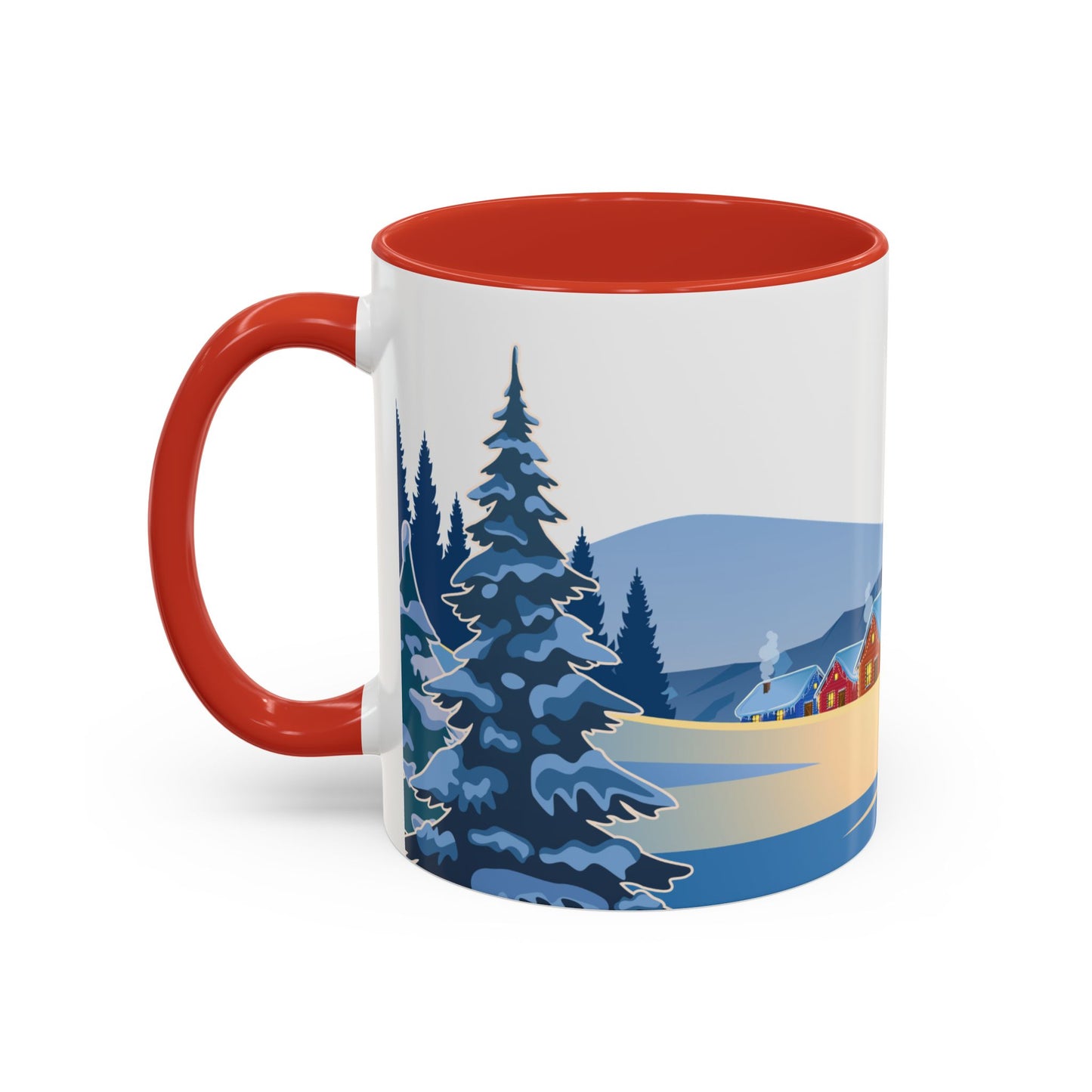 Winter Day - Accent Coffee Mug (11, 15oz) - 10440