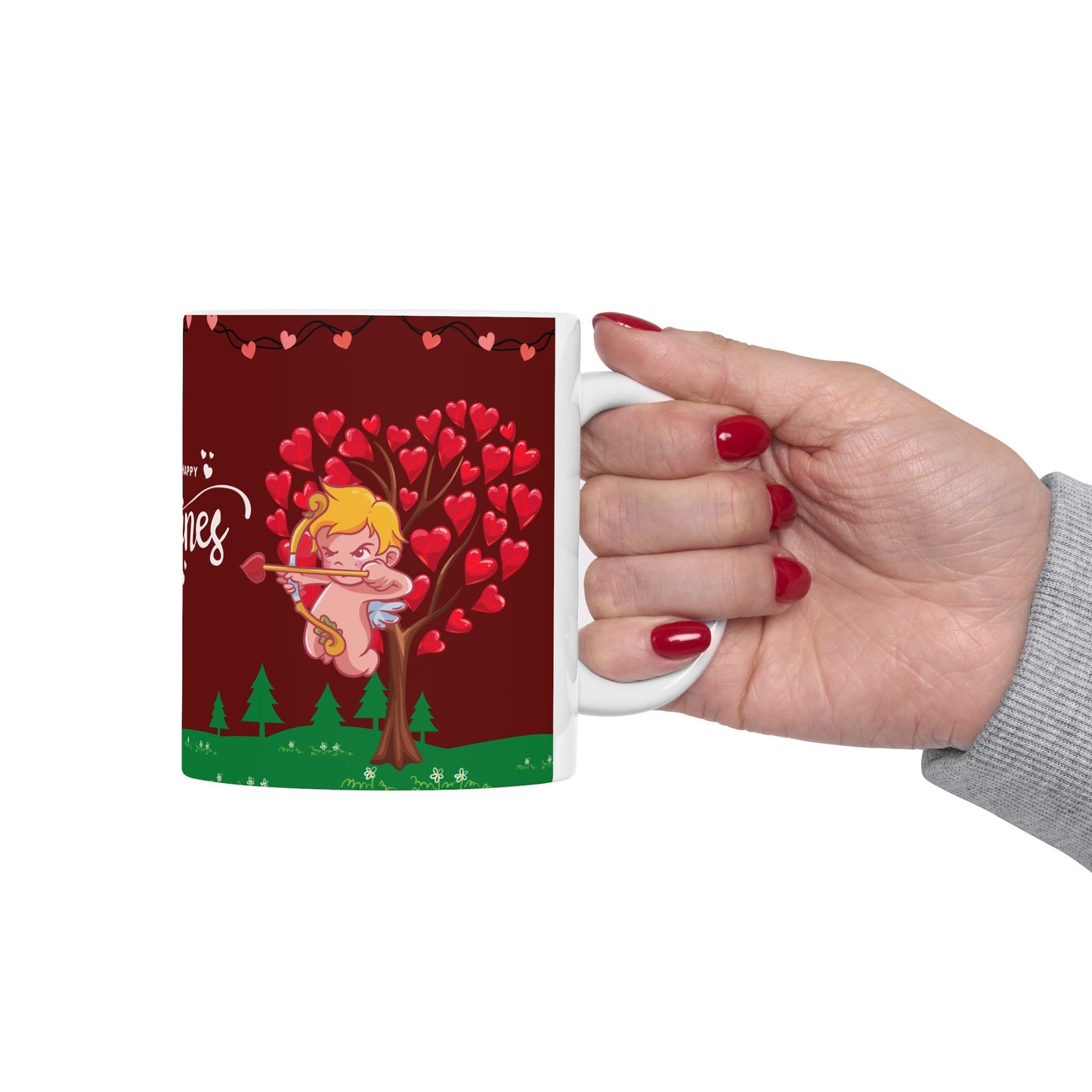 Happy Valentine's Day! - Ceramic Mug, (11oz, 15oz) - 11178