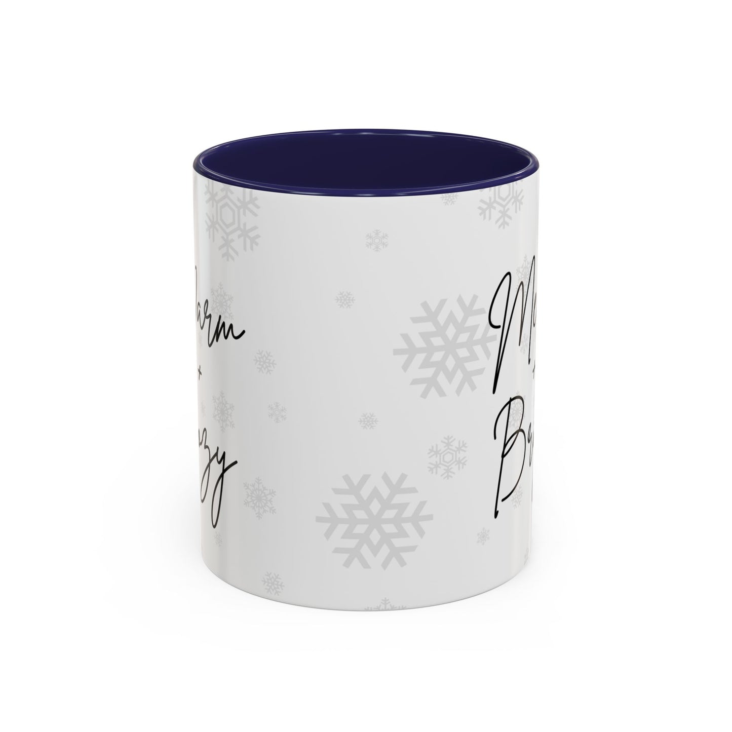 Warm+Cozy, Merry+Bright - Accent Coffee Mug (11, 15oz) - 11115