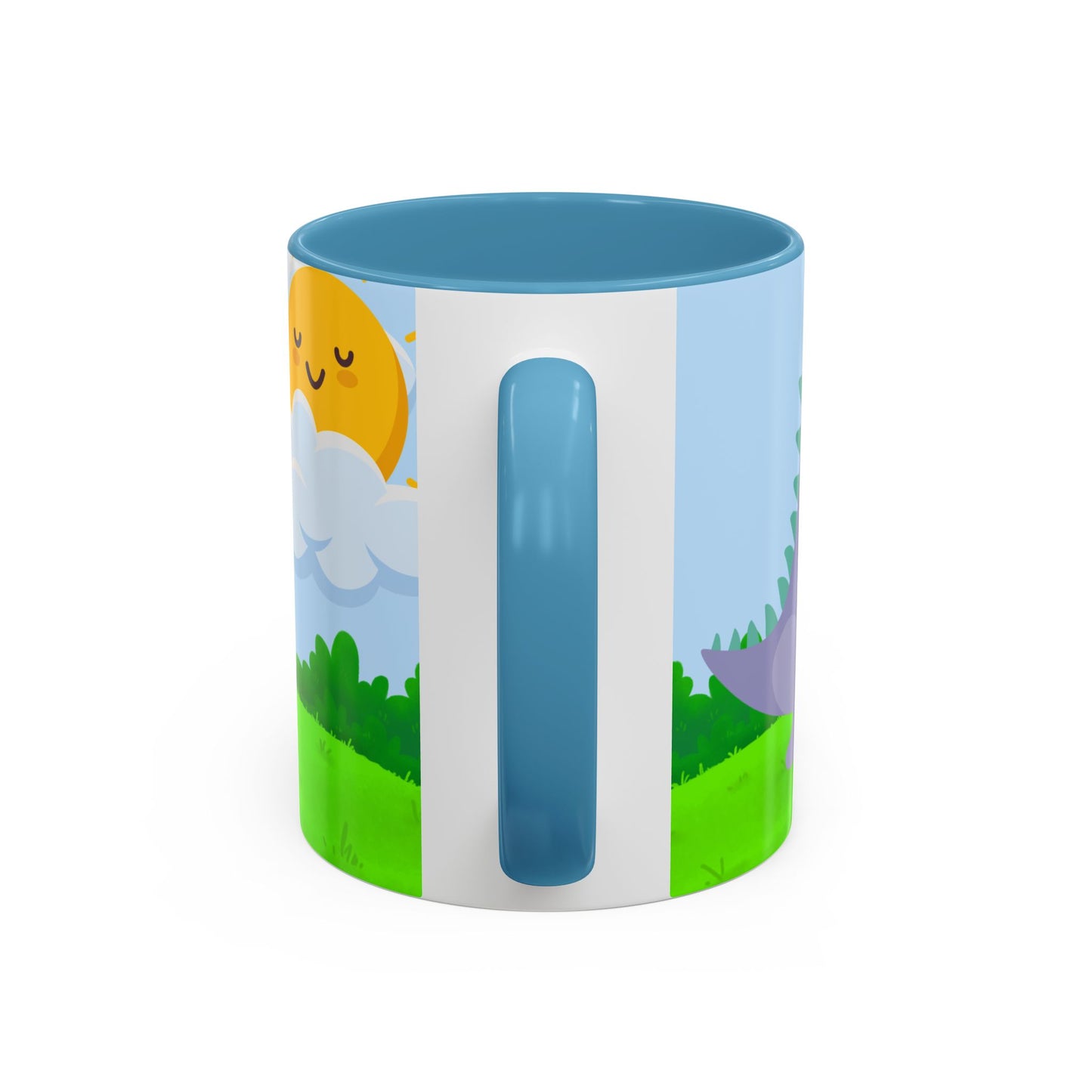 Baby Dinosaur, My Mug is Extinct-Proof - Accent Coffee Mug (11, 15oz) - 11114