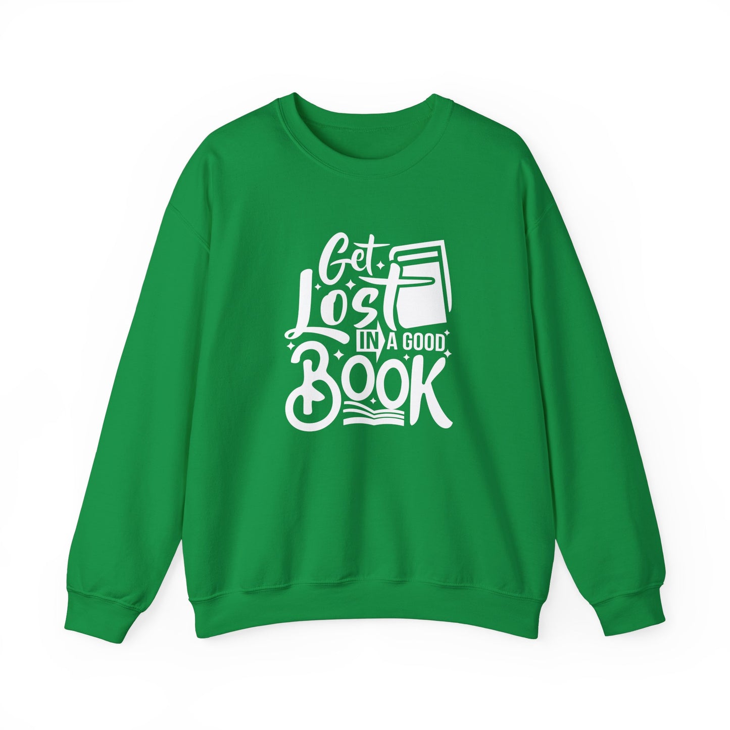 Get Lost in A Good Book - Unisex Heavy Blend™ Crewneck Sweatshirt - 10691