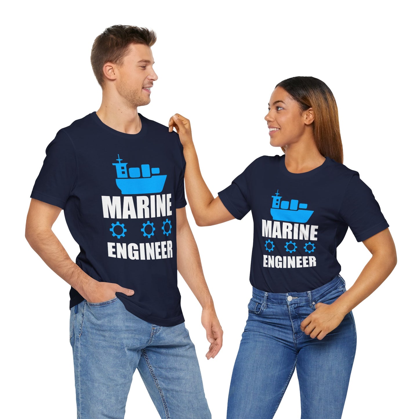 Marine Engineer - Unisex Jersey Short Sleeve Tee - 13667
