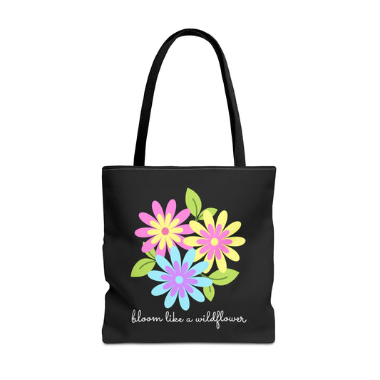 Bright Flower Tote Bag (AOP)