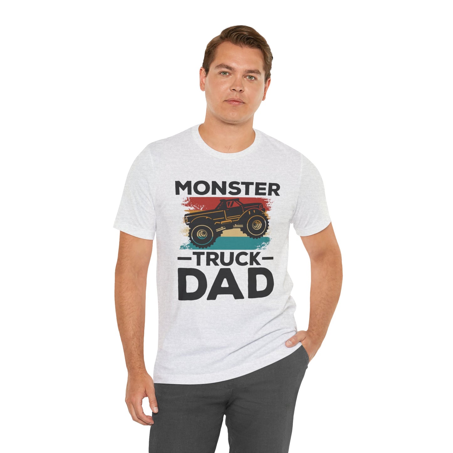 Monster Truck Dad - Unisex Jersey Short Sleeve Tee