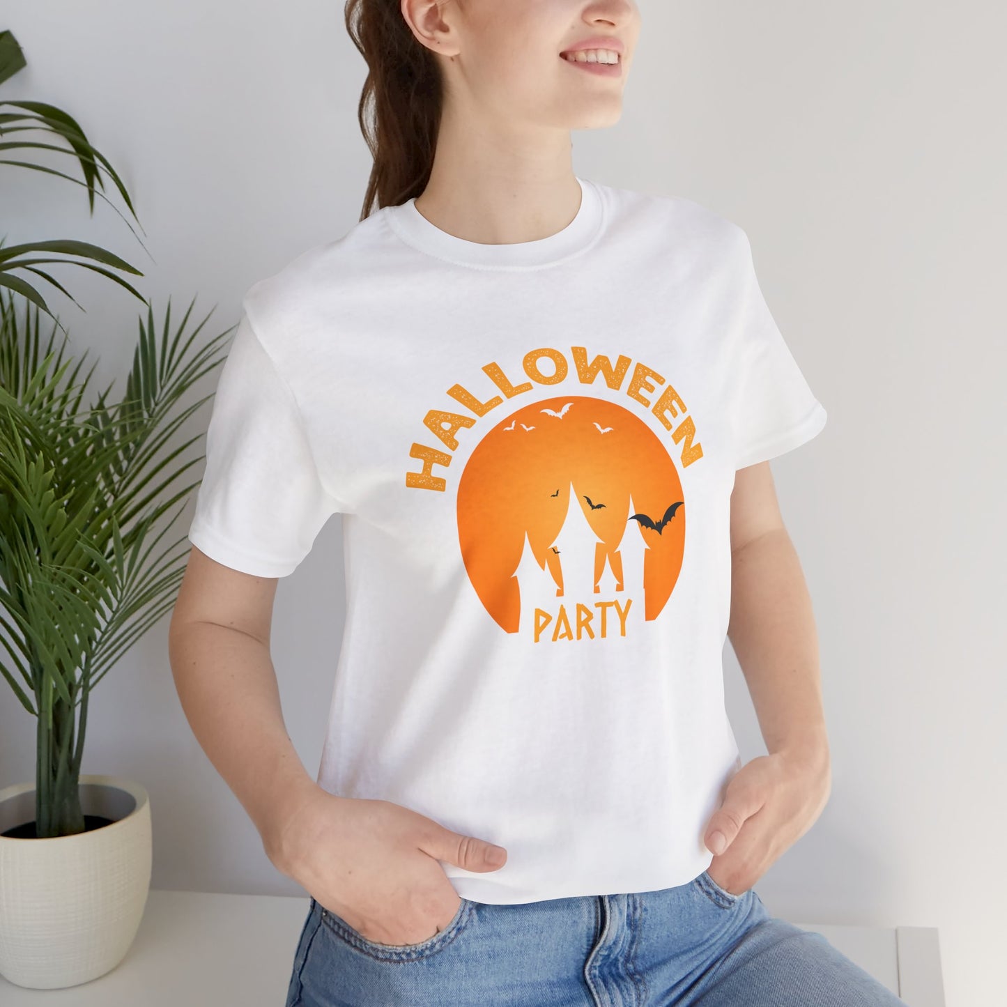 Halloween Party - Unisex Jersey Short Sleeve Tee - 12256