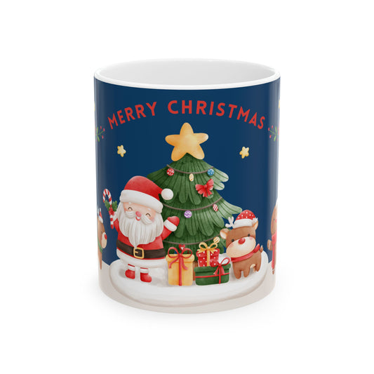 Merry Christmas - Ceramic Mug, (11oz, 15oz) - 11064