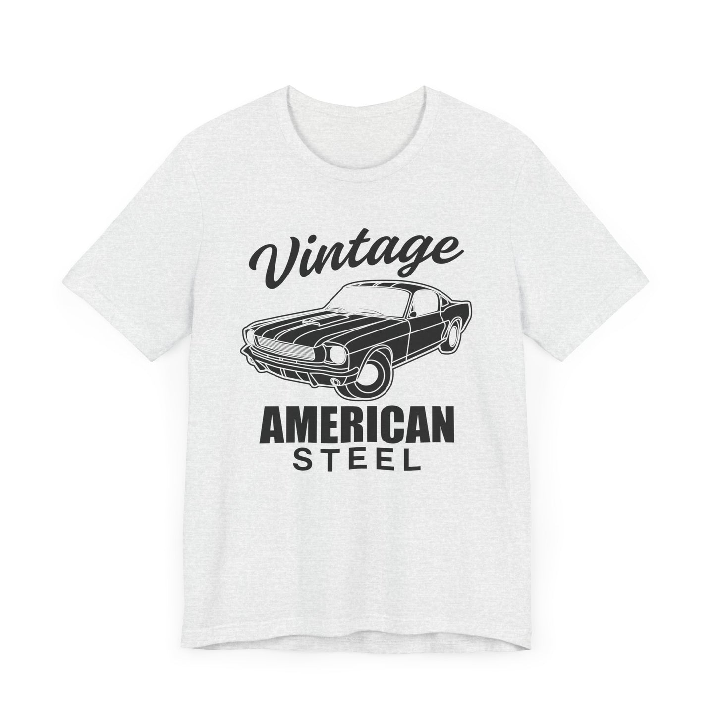 Vintage American Steel - Unisex Jersey Short Sleeve Tee - 13032