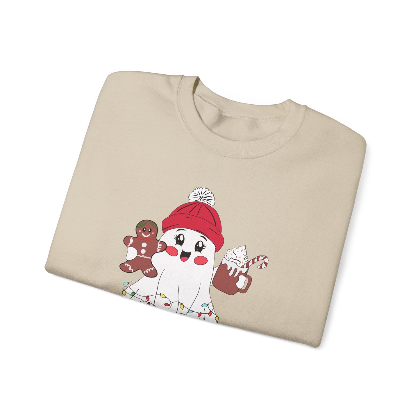 Christmas Ghost - Unisex Heavy Blend™ Crewneck Sweatshirt - 10394
