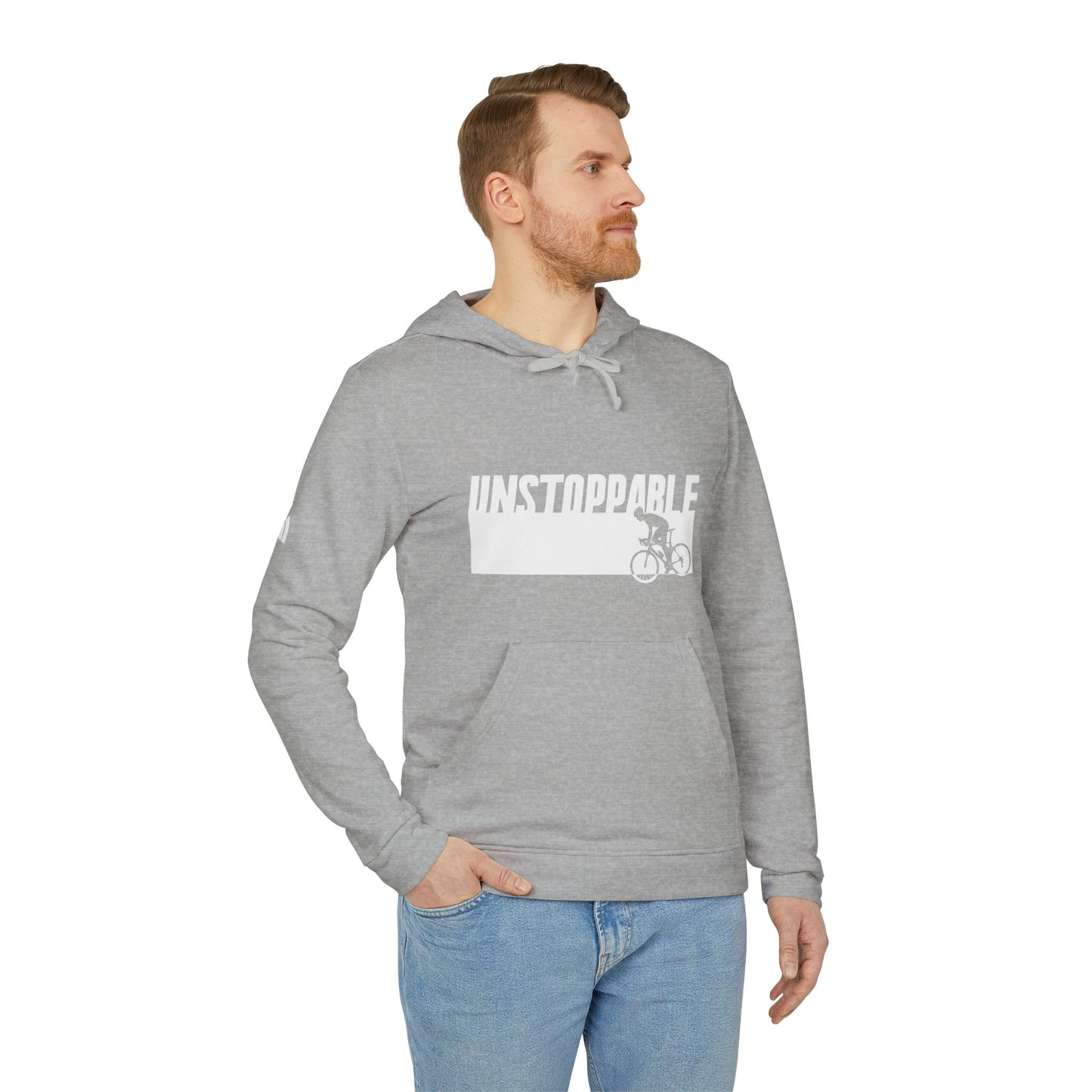 Bicycle: Unstoppable - Adidas Unisex Fleece Hoodie