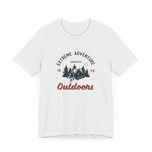 Extreme Adventure America Outdoors - Unisex Jersey Short Sleeve Tee