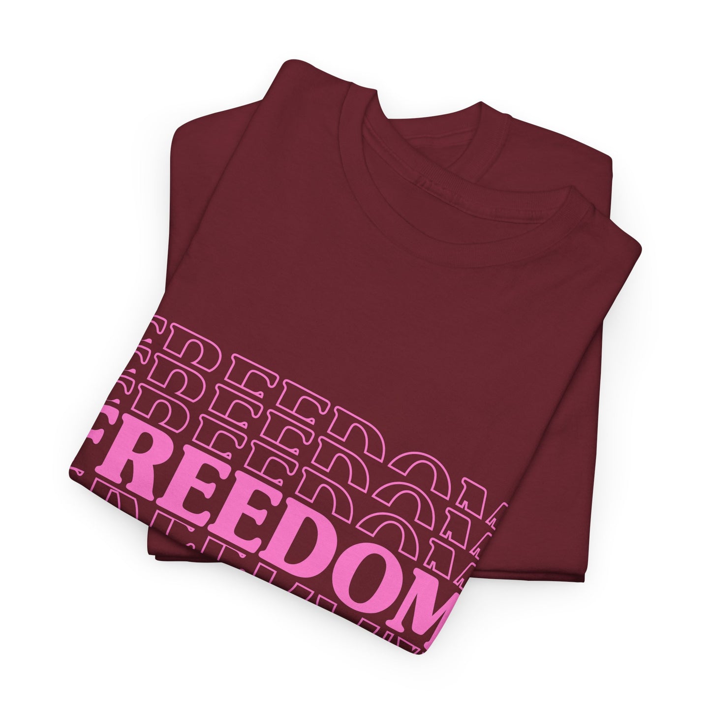 Bold Freedom Graphic Tee, Unisex Heavy Cotton Shirt, Casual Wear, Gift for Freedom Lovers, Statement T-Shirt, Everyday Essentials - 13518