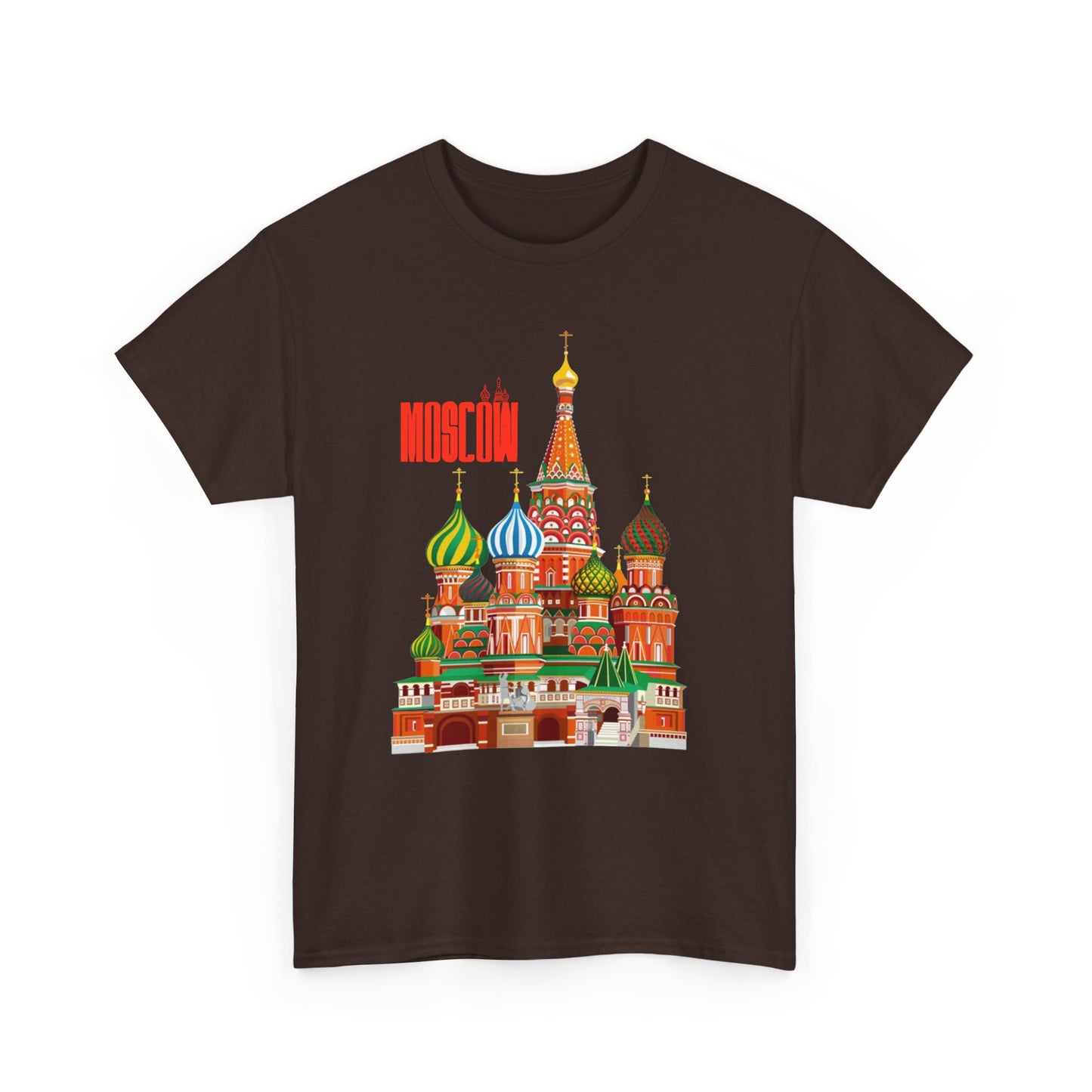 Moscow Graphic Unisex Heavy Cotton Tee - 12050