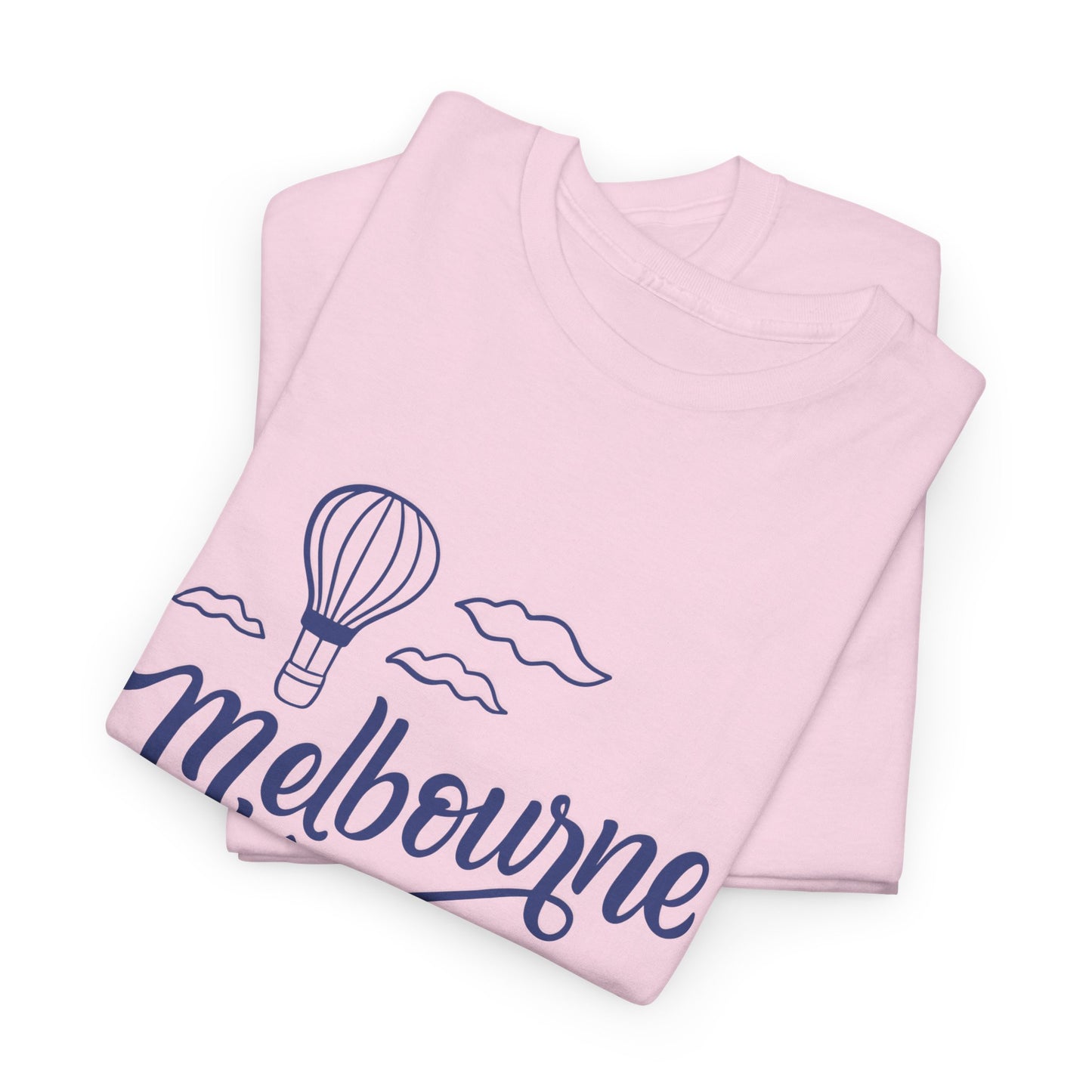 Melbourne Hot Air Balloon Unisex Heavy Cotton Tee - 12142