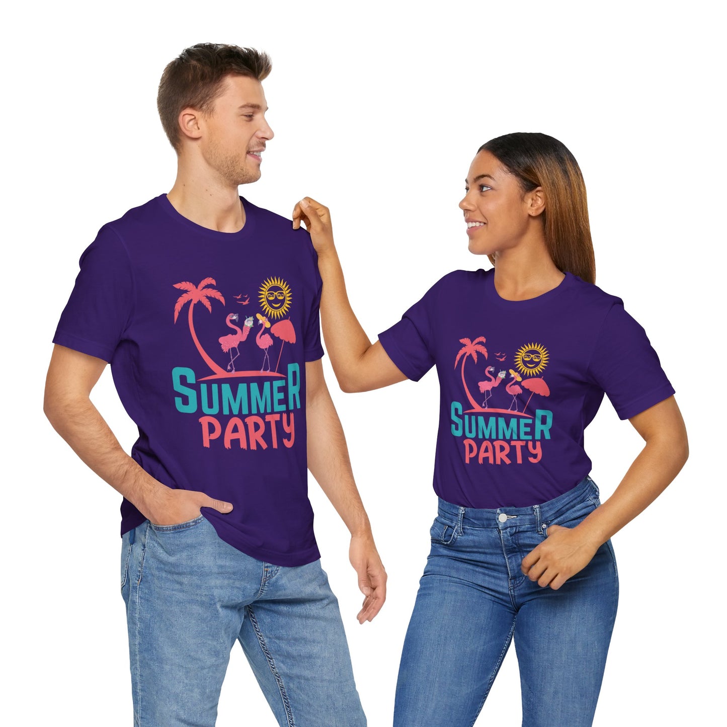 Summer Party - Unisex Jersey Short Sleeve Tee - 13087
